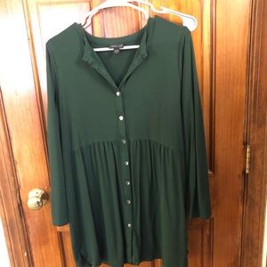 J Jill Tunic Button Top